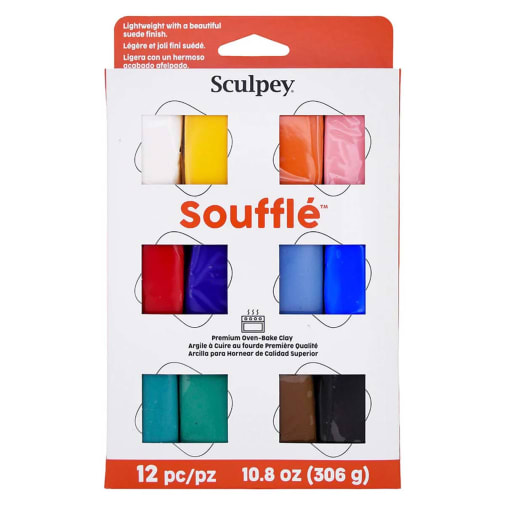 Sculpey Souffle Oven Bake Clay Multipack (12 pieces)