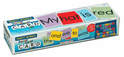 Sight Words Pocket Chart Card Set
