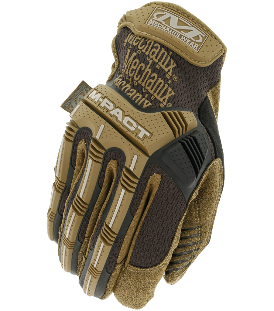 MECHANIX WEAR Large Brown Synthetic Leather Gloves, (1-Pair)