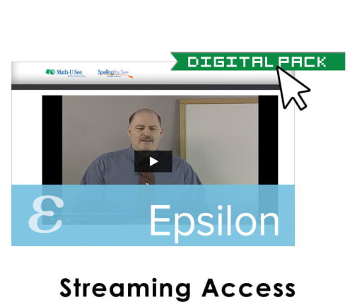 Math-U-See Epsilon Online Instruction w/Video