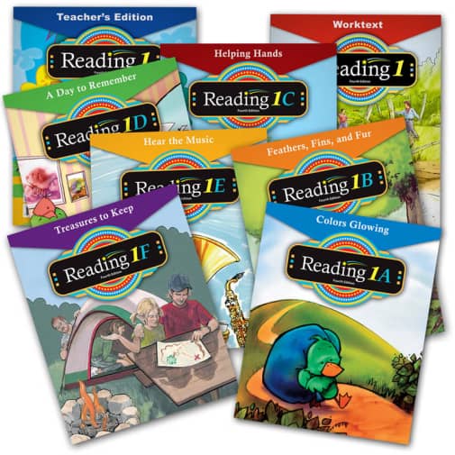 BJU Press Reading 1 Home School Kit 4th Edition
