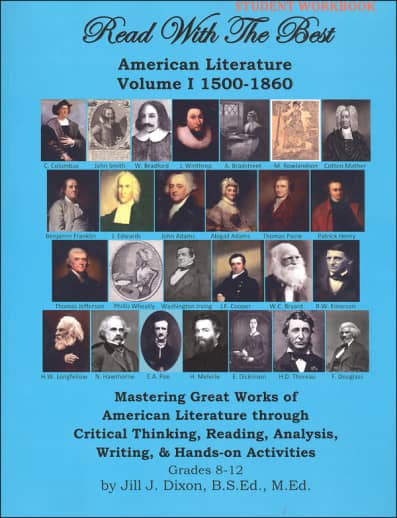 Read With the Best: American Literature Volume 1: 1500-1860 Student Workbook