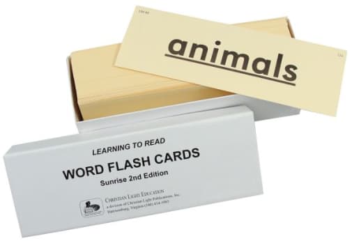 Christian Light Word Flash Cards - 2nd Edition