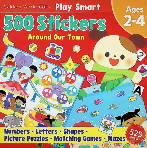 Play Smart 500 Stickers Around Our Town