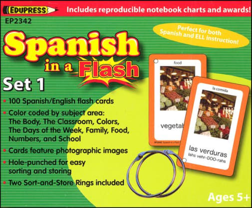 Spanish in a Flash Set 1