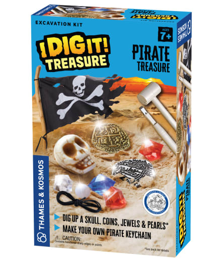 I Dig It! Pirate Treasure Excavation Kit