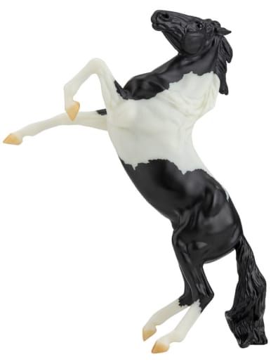 Breyer Classics Black Pinto Rearing Mustang (Freedom Series)
