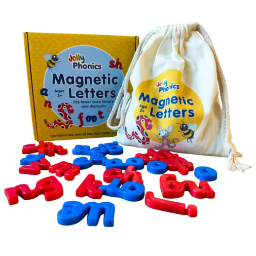 Jolly Phonics Magnetic Letters (bag of 106)