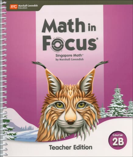 Math in Focus 2020 Teacher Edition Course 2B