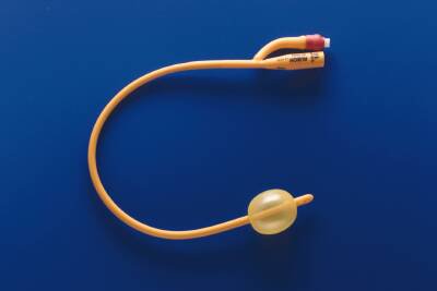 Rsch Gold Foley Catheter, 16 Fr., 30 cc, Two Way MK 181562