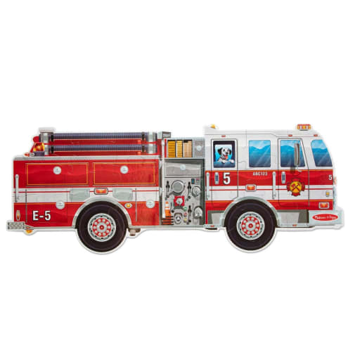 Giant Fire Truck Floor Puzzle (24 Pcs)