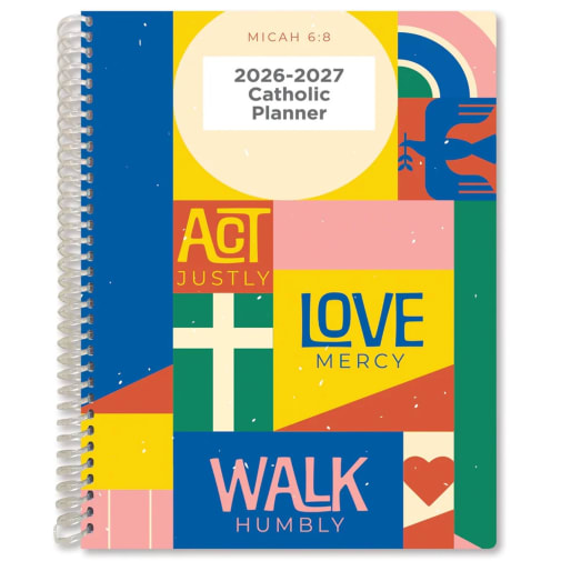 Student Catholic Planner NAB Large Middle School August 2026 - July 2027