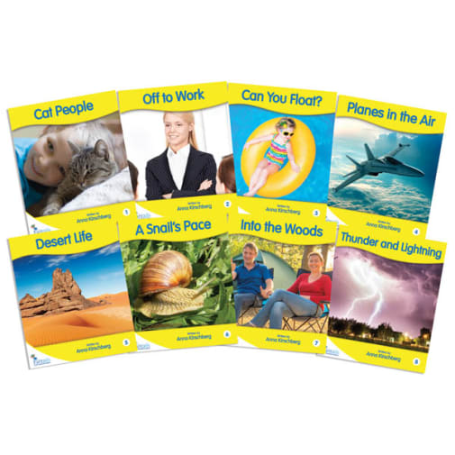 Fantail Readers: Non-Fiction - Yellow (set/8) Reading Level 6-8, Guided Reading Level C-F