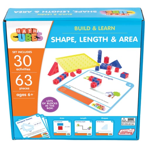 Math Cubes - Shape, Length & Area