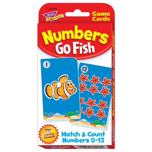 Numbers Go Fish Card Game