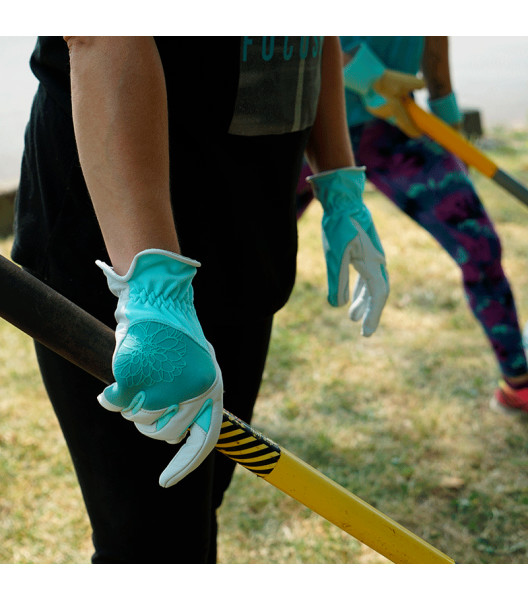 Women's KincoPro&trade; Premium Grain Goatskin & Synthetic Hybrid, Blue, large