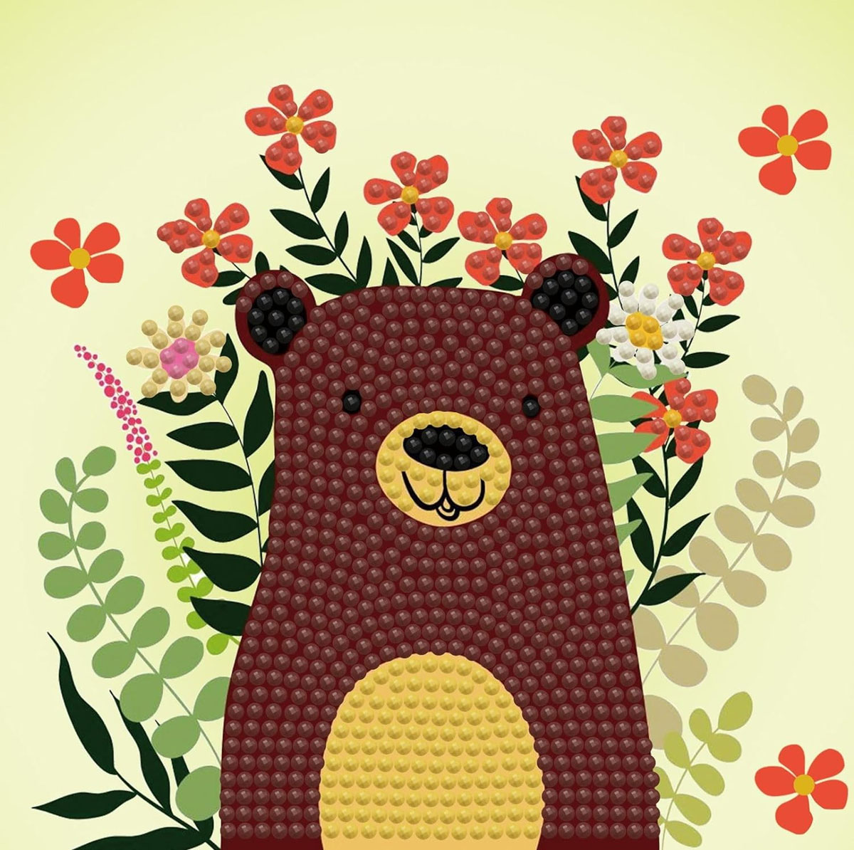 Dotz Box - Hide N Seek Bear (small) Dotz Box - Hide N Seek Bear (small)