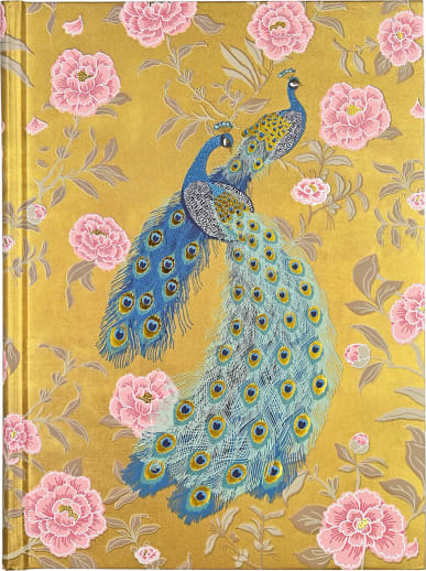 Bookbound Journal - Victorian Peacock