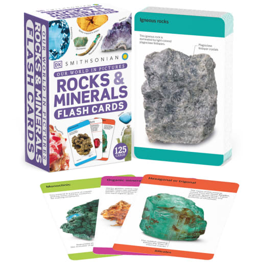 Our World in Pictures Rocks & Minerals Flash Cards