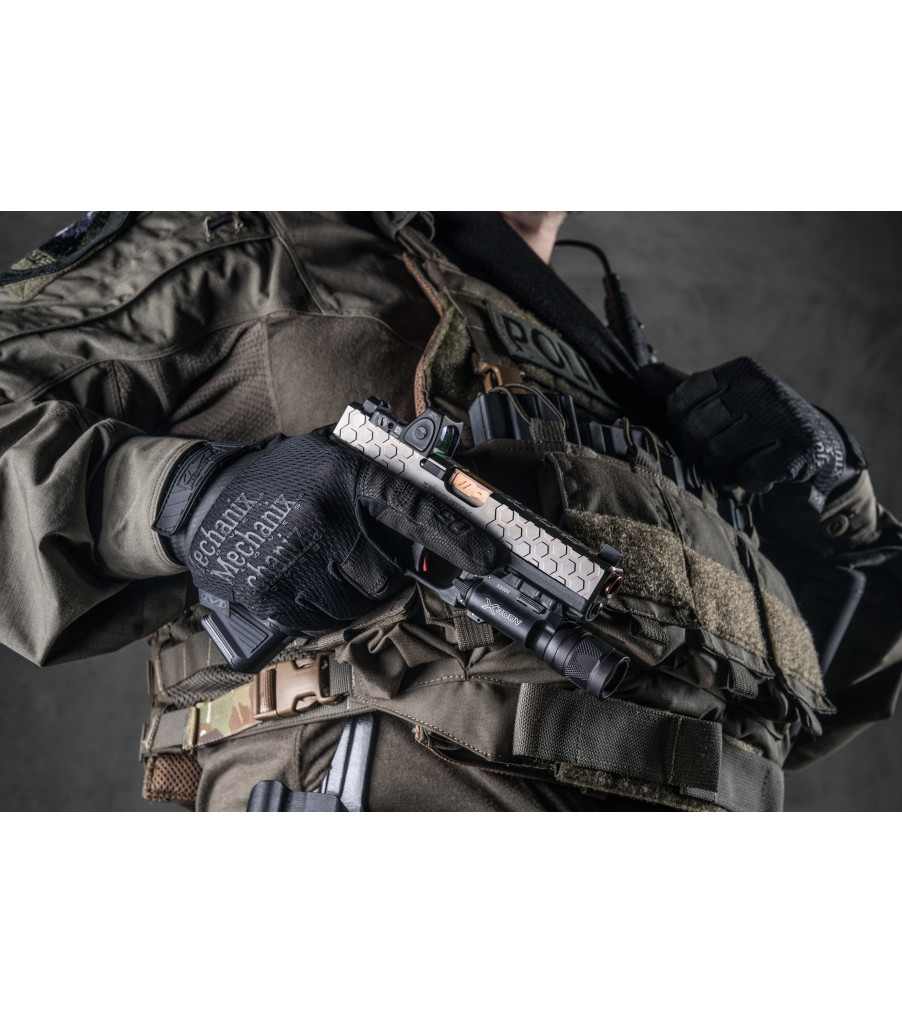 High-Dexterity Black Tactical Gloves