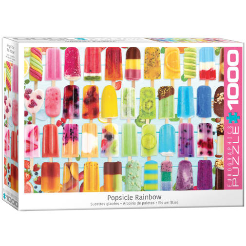 Eurographics Popsicle Rainbow 1000-piece Jigsaw Puzzle