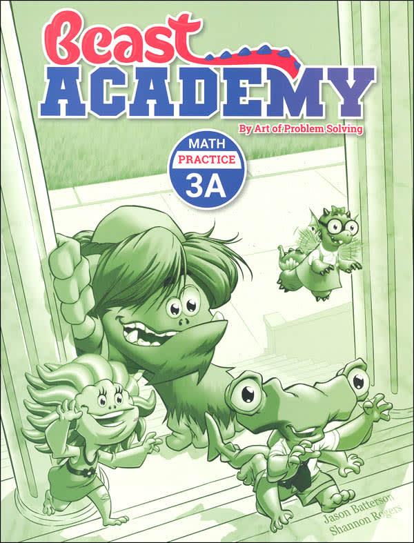 Beast Academy 算数練習問題集 3A 3B 3C 3D Beast Academy 3A Math Practice