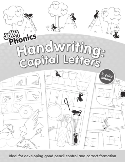 Jolly Phonics Capital Letter Handwriting Practice Book