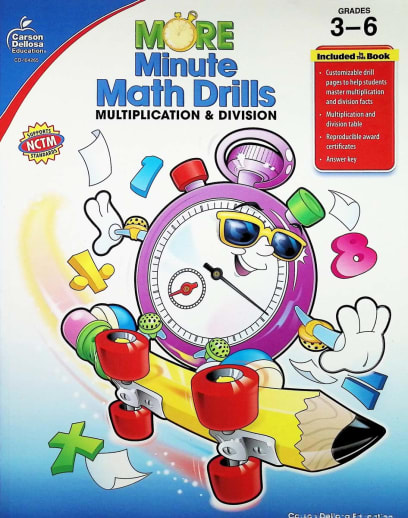 More Minute Math Drills Multiplication & Division