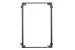 16U V-Line Wall Mount Rack - 18in Depth