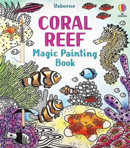 Coral Reef Magic Painting Book
