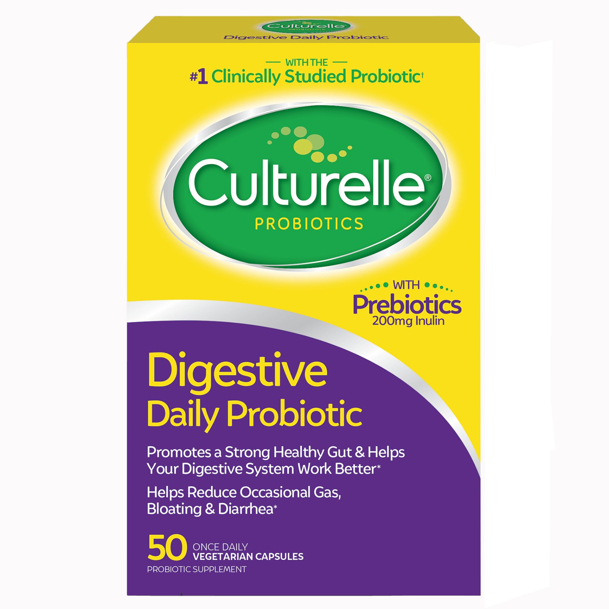 Culturelle Digestive Daily Probiotic Capsules, 50 Capsules MK 1268949