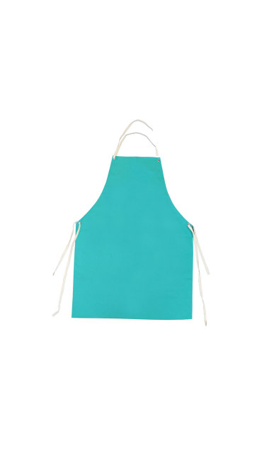 36" Bib Aprons: 29" W x 36" H, 9 oz. Green FR Cotton
