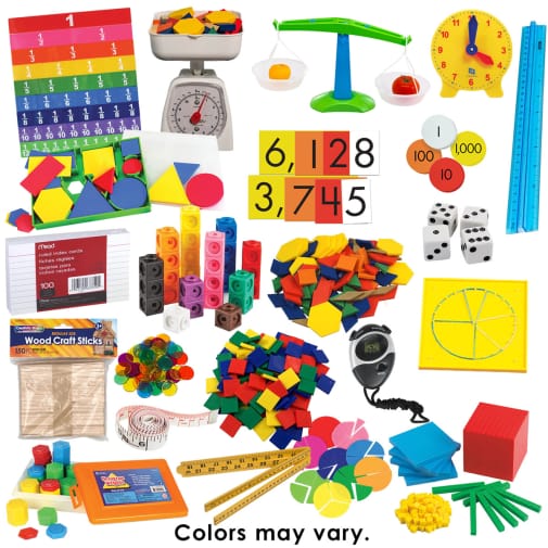 Primary Math 2022 Grade 3 Manipulative Package
