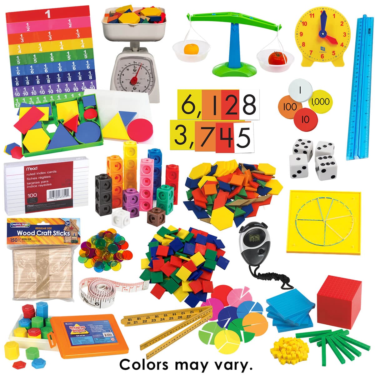 Primary Math 2022 Grade 3 Manipulative Package