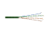 Cat6A Bulk Ethernet Cable, Stranded UTP, Solid, 1000 ft, 28 AWG, Slim, Green
