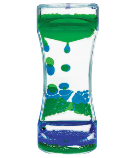 Liquid Motion Bubbler Green & Blue