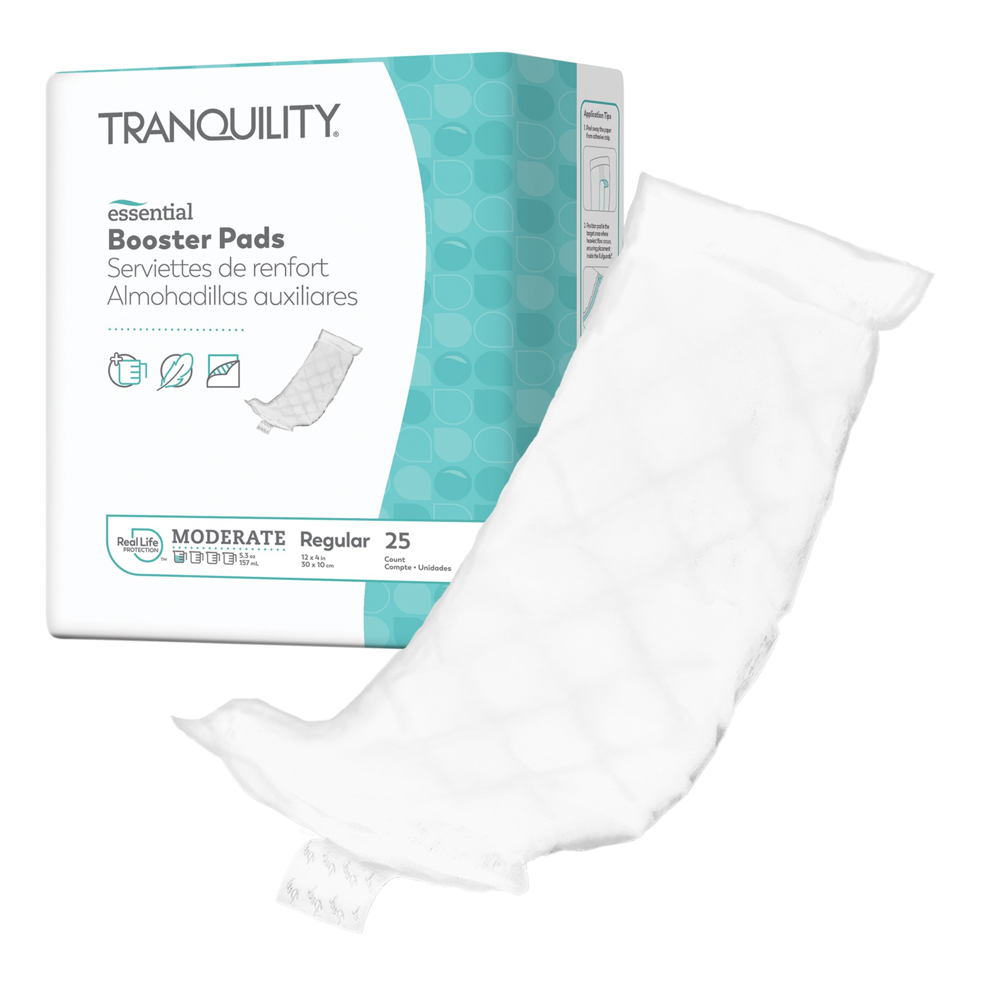Comfort Care Incontinence Booster Pad, 12-Inch Length MK 1107871