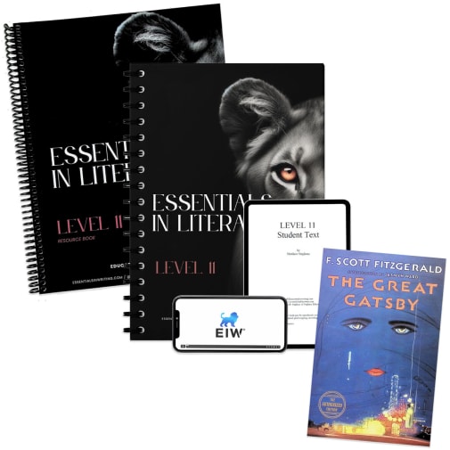 Essentials in Literature Level 11 Bundle (Textbook, Resource Book, Novel, and Online Video Access)