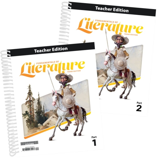 BJU Press Fundamentals of Literature Teacher Edition 3rd Edition