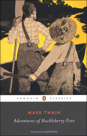 Adventures of Huckleberry Finn by Mark Twain (Penguin Classics)