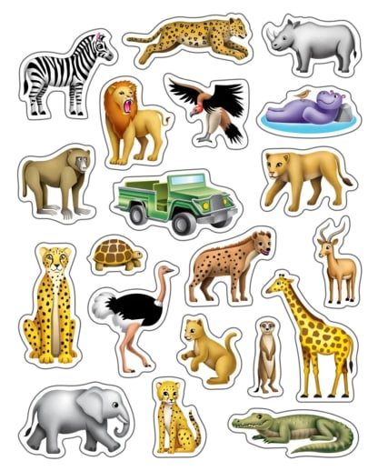 Safari Stickers