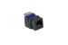 Cat5e Tool Less RJ45 Keystone Jack, Black