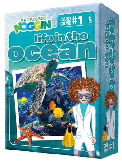 Professor Noggin Life in the Ocean Card Game
