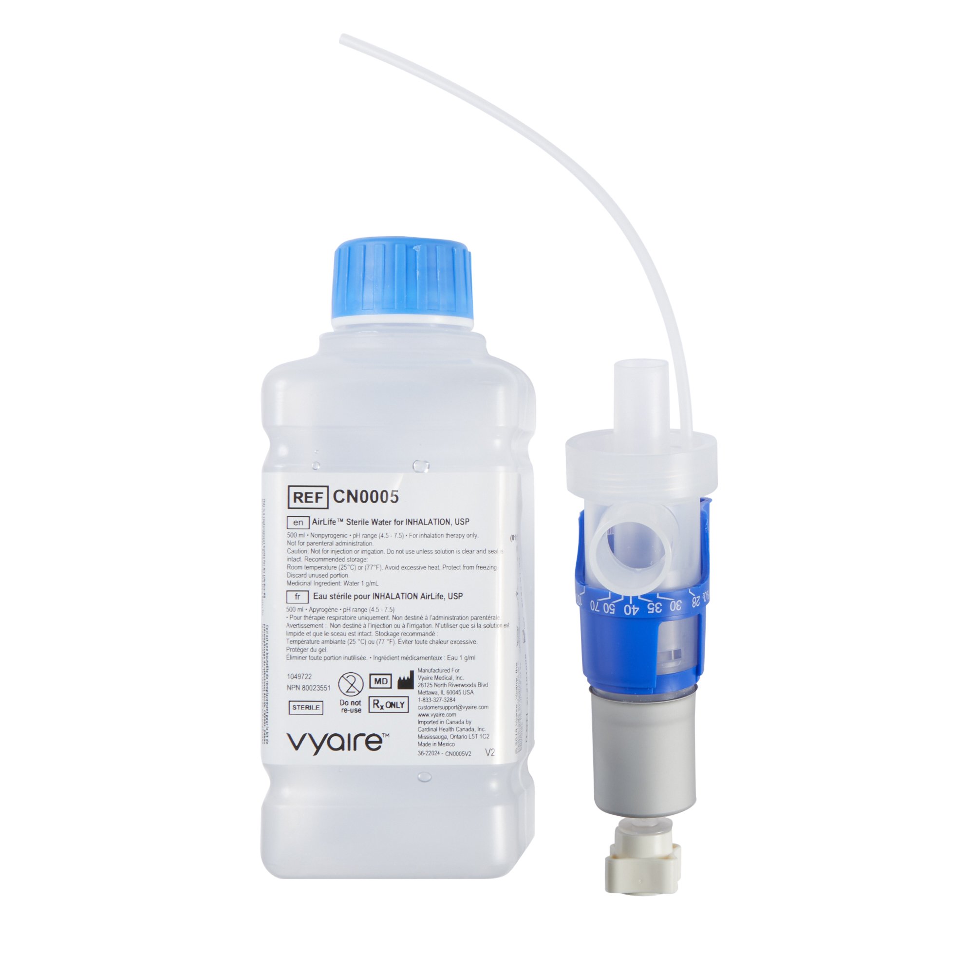 AirLife Prefilled Nebulizer Kit, 500 mL MK 741599