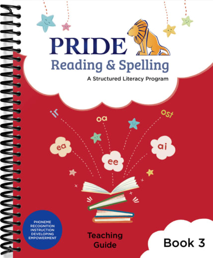 PRIDE Reading & Spelling Program Red Book 3 Teaching Guide (3rd Edition)