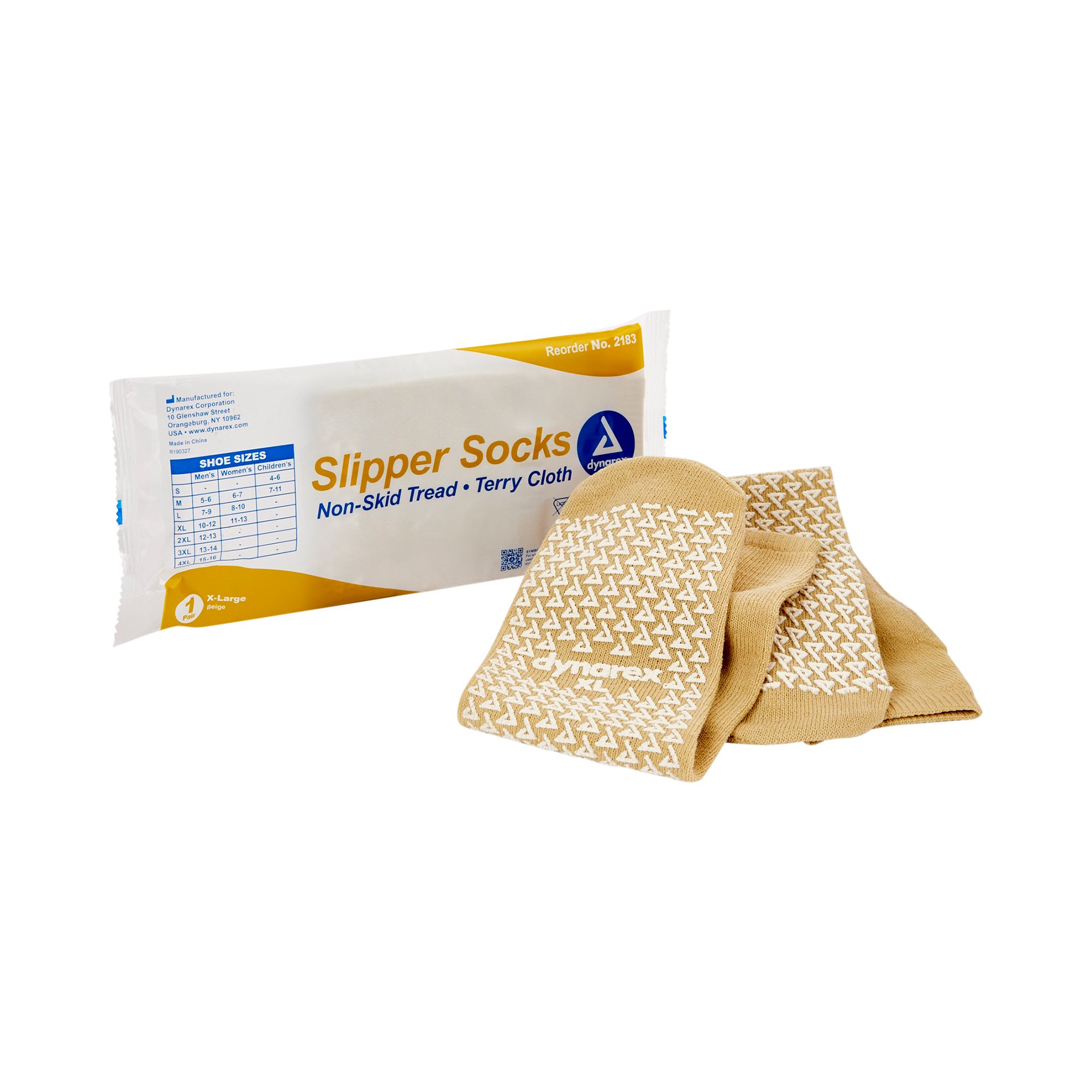 Soft Sole Slipper Socks, X-Large MK 826646