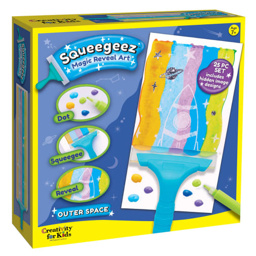 Squeegeez Magic Reveal Art - Outer Space
