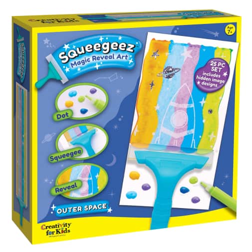 Squeegeez Magic Reveal Art - Outer Space