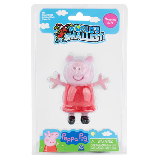 World's Smallest Peppa Pig Plush