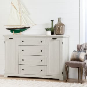 Avilla - 4-Drawer Dresser with Doors Avilla - 4-Drawer Dresser with Doors